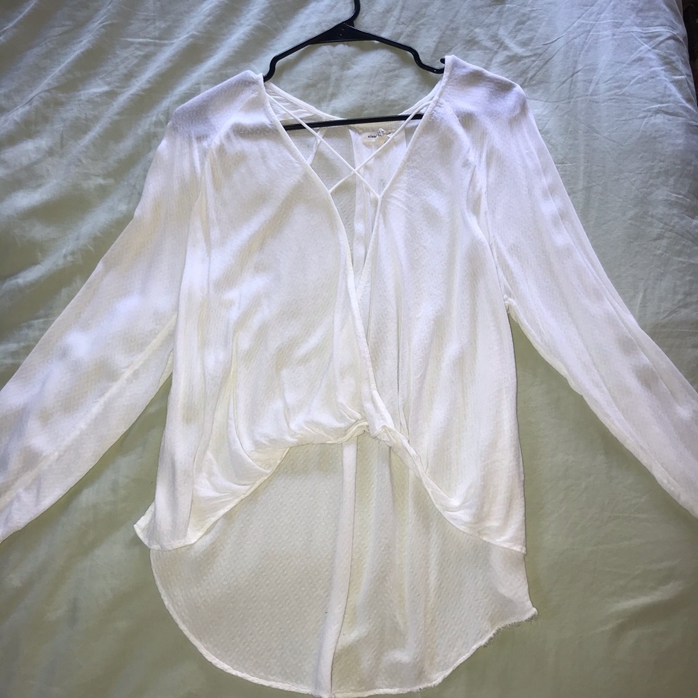 Cross Neck Silence & Noise Top